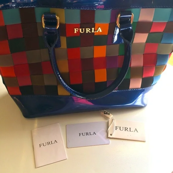 Rare Authentic furla ketupat gerd bag - Picture 2 of 5
